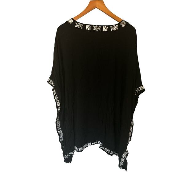 Vince Camuto Kaftan Black Size 1x - Picture 3 of 6